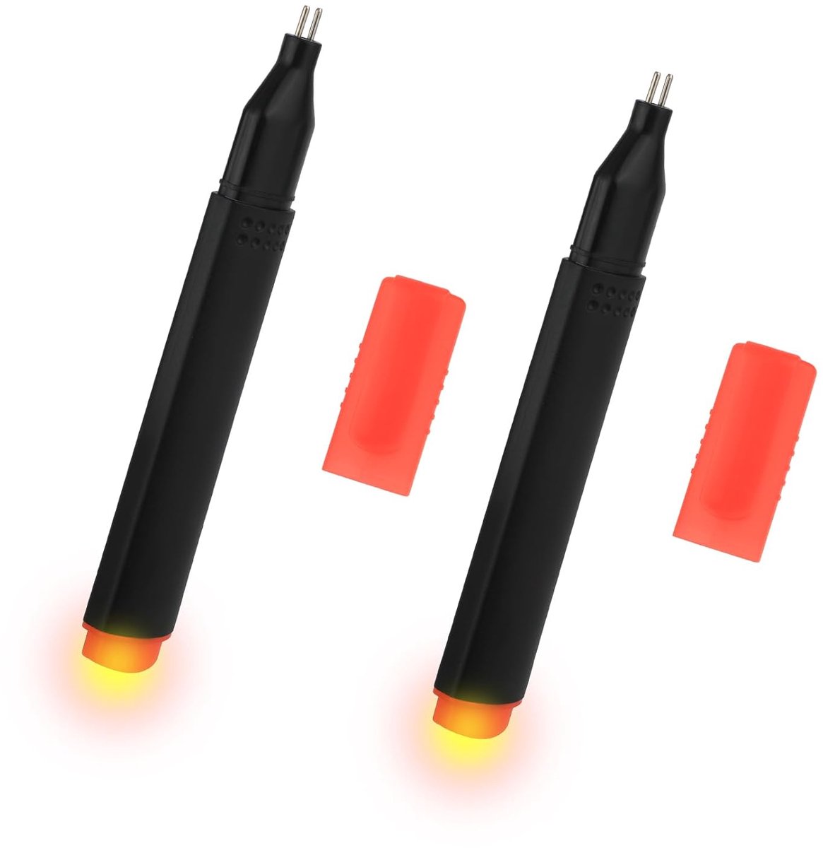 SnelShoppen - 2pcs Conductiviteitstest, Continuïteit Tester voor Grondingsmatten, Kussens, Dekens en Polsbanden, Directe Resultaten, Compact en Lichtg