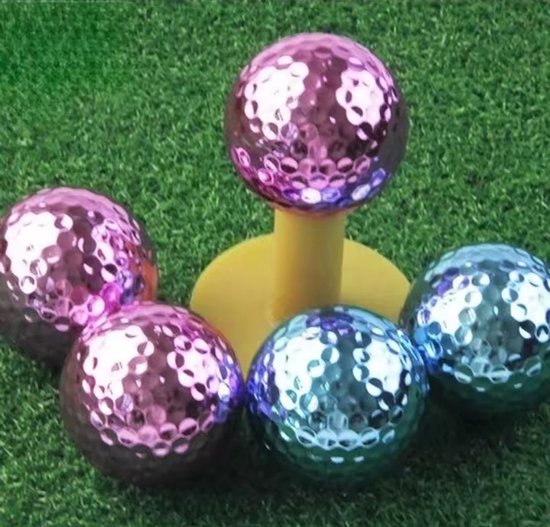 Roze Golfbal – Oefengolfbal – Trainingsbal – Kunststof – 42 mm – 1 Stuk — afbeelding 2