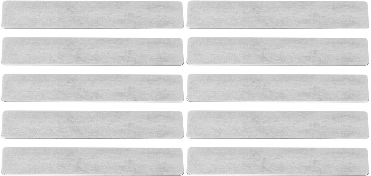 SnelShoppen - 10x Air Compressor Accessoire Ventielplaat 51mm - Vervangingsonderdelen voor Persluchtcompressor - Geschikt voor 0.75-1.5kW - Hand- en P