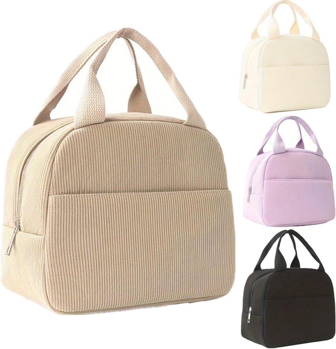 Thijox - Schattige Geïsoleerde Lunchtas - Herbruikbare Waterdichte Opvouwbare Lunchbox voor Volwassenen en Kinderen - Ideaal voor School, Picknick en