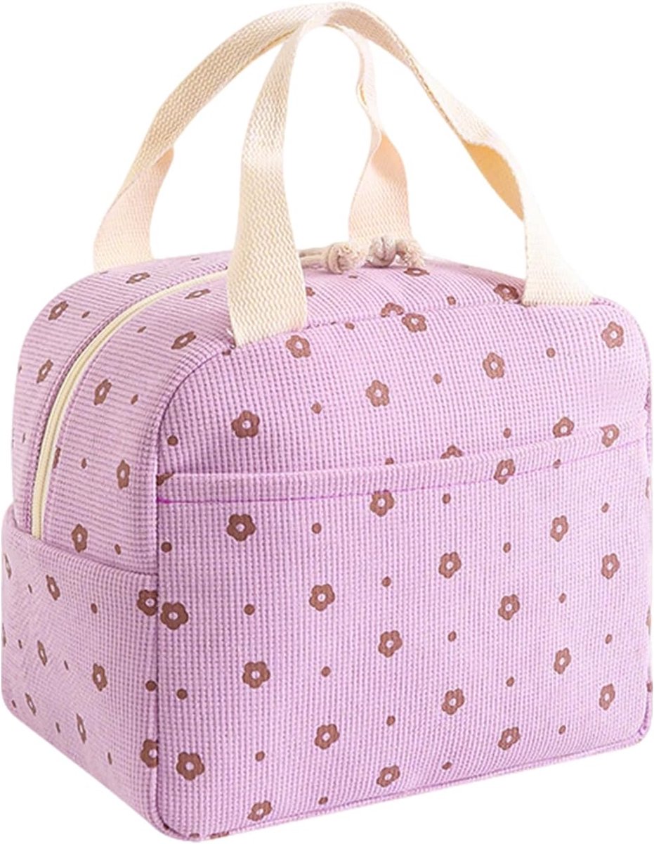 SnelShoppen - Cooler Bag 10L Herbruikbare Koeltas Kleine Draagbare Lunch- en Shopbag voor Mannen, Vrouwen, Kinderen - Perfect voor Kantoor, School, Re