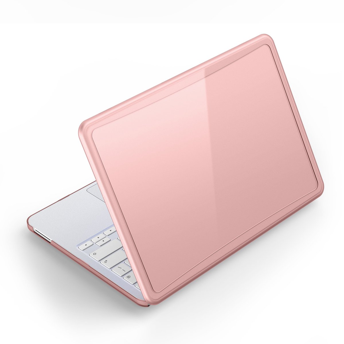 Dux Ducis Geschikt voor MacBook Neo Armor cover hoes - case - Roze