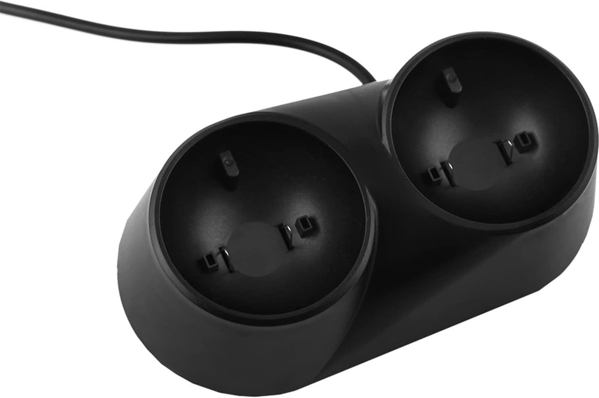 SnelShoppen - Ps Move Dock Controller Oplaadstation - Dual Charger Dock voor PlayStation VR Remote Controllers - Veilig, Duurzaam en Handig