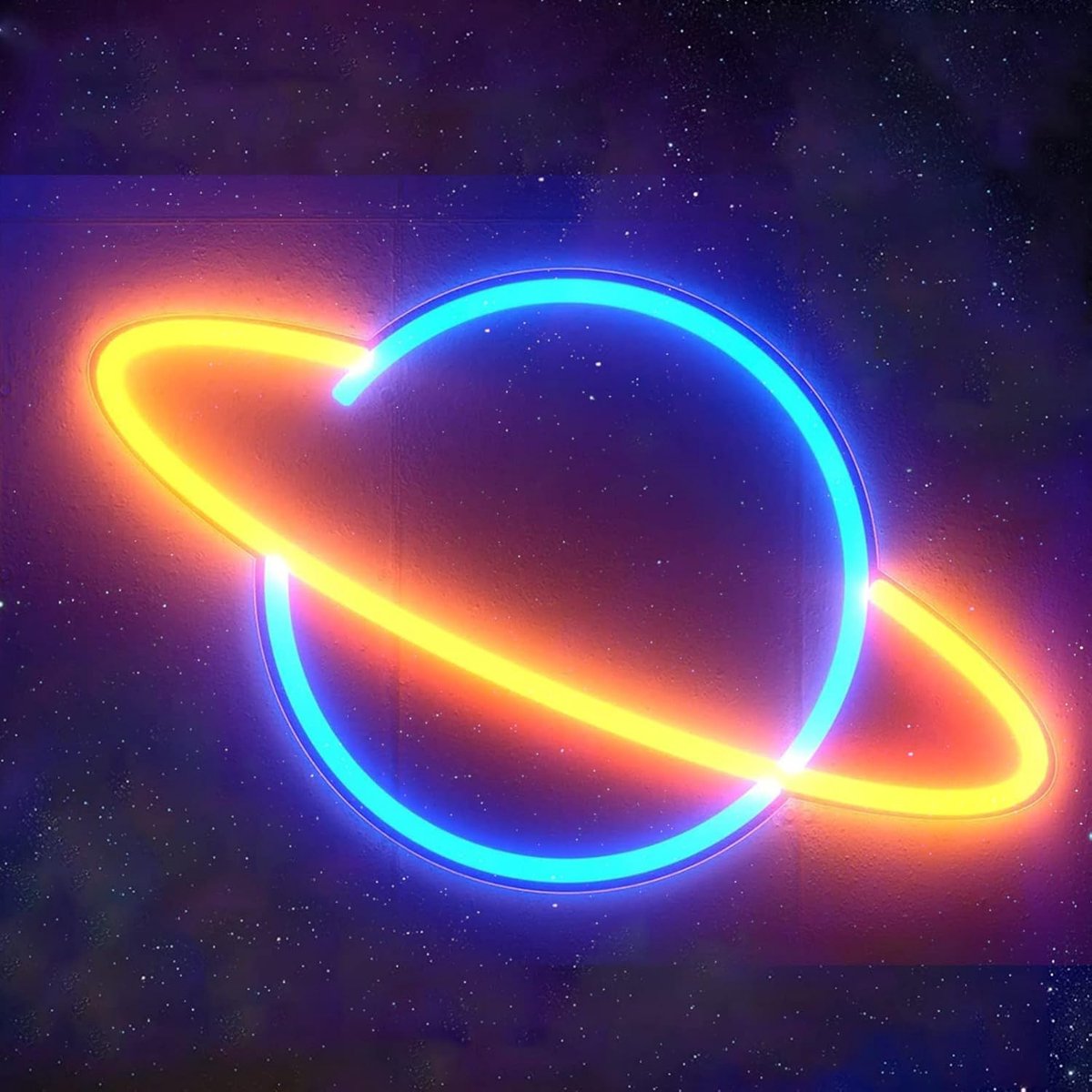 SnelShoppen - Neon LED Wandlamp Decoratie met Acryl Neon Lichten voor Slaapkamer, Kinderkamer, Woonkamer, Bar, Feest, Kerst, Bruiloft - USB of Batteri