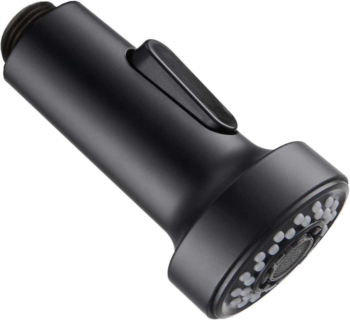 SnelShoppen - Keuken Mengkraan Spraykop Vervangingsonderdeel, G1/2 Aansluiting, 2 Functies, Duurzaam ABS, Zwart, Keuken- en Badkamer Sprayer Nozzle