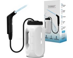 Everset Bidet V1 Handdouche Zonder Installatie - Draagbare Peri Bottle - Portable Bidet Sproeier - vaginale douche - bidet wc - Reisbidet voor Postpartum