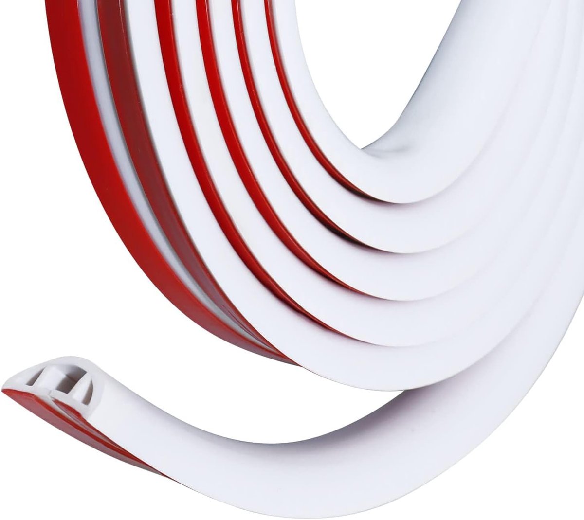 SnelShoppen - Zelfklevende Kabelgoot 20mm x 10mm x 3m - Kabelbescherming voor HDMI, USB en Stroomkabels - Grijs - Ideaal voor Thuisgebruik