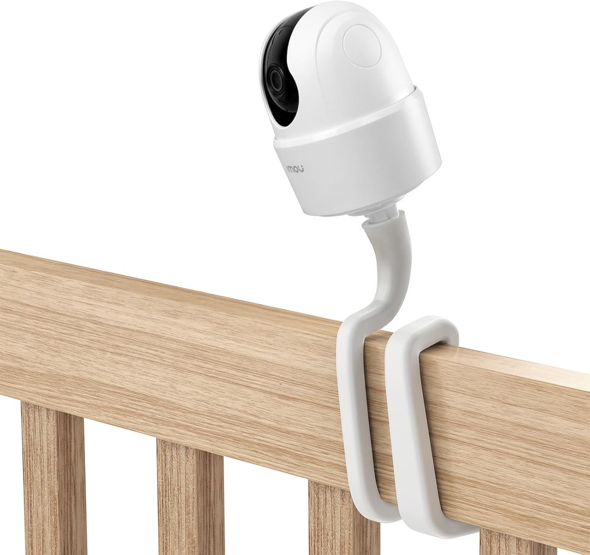 SnelShoppen - Flexibele Baby Camera Mount voor 2K/2.5K/3K Beveiligingscamera's - Universeel Compatibel, Eenvoudige Installatie, Voor Binnengebruik, Ca
