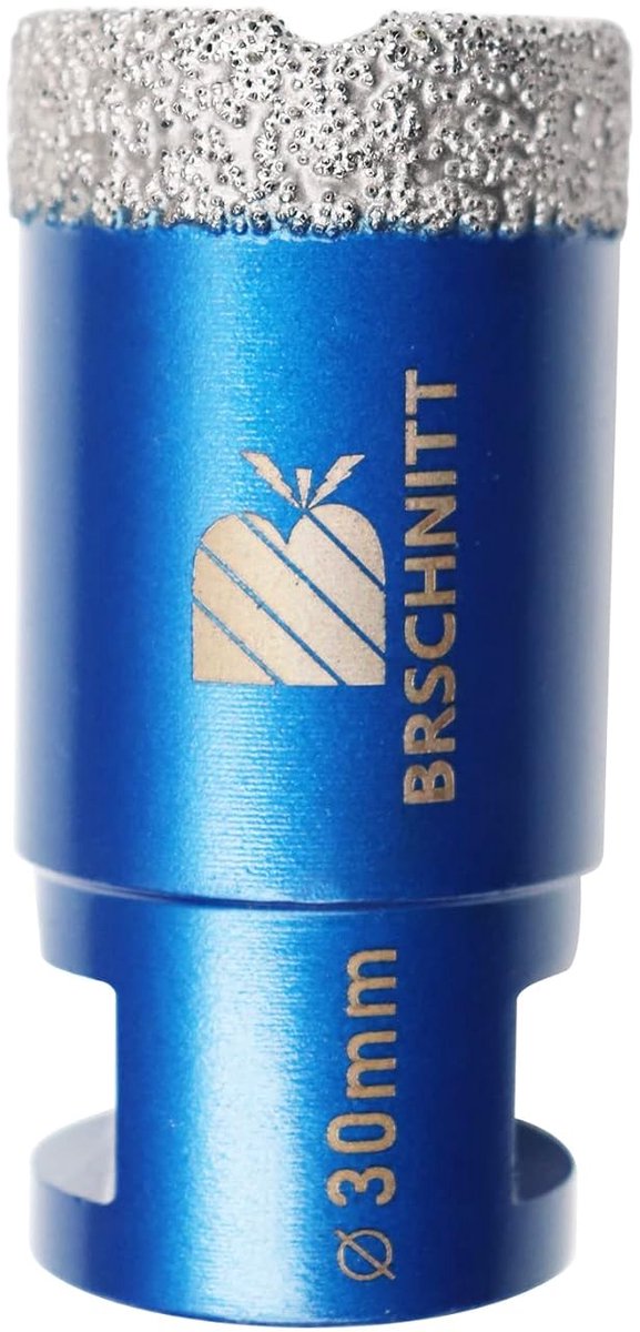 SnelShoppen - Diamond Tegelboor 30 mm, Vacuum Gebrazed, M14 Boor voor Droog Boren in Porselein, Graniet en Marmer