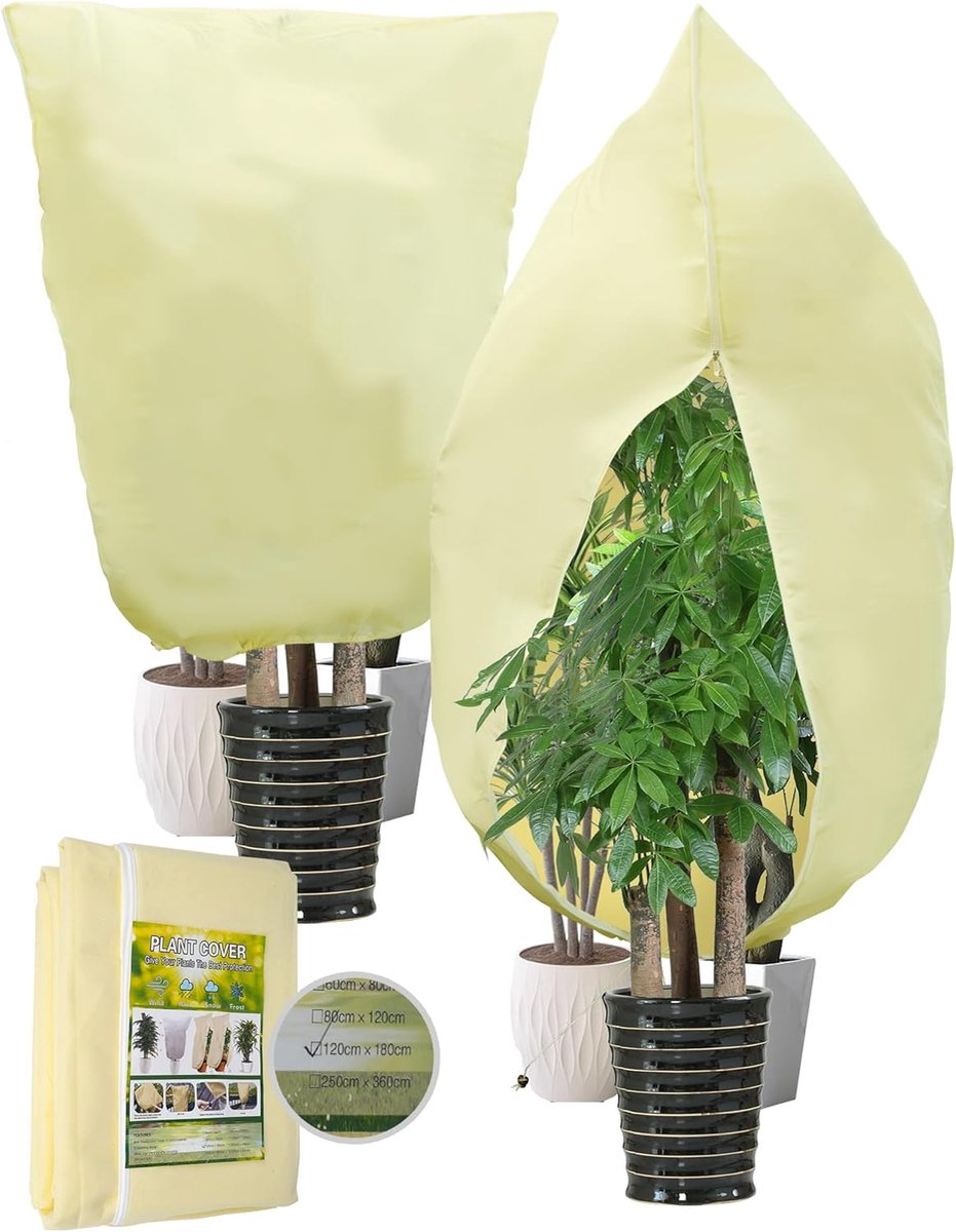 SnelShoppen - LAOYE Plantbescherming Winter - Bescherm je Planten tegen Kou, Vorst en Sneeuw - Tuin, Balkon, Terras - 1 Liter - Effectieve Bescherming