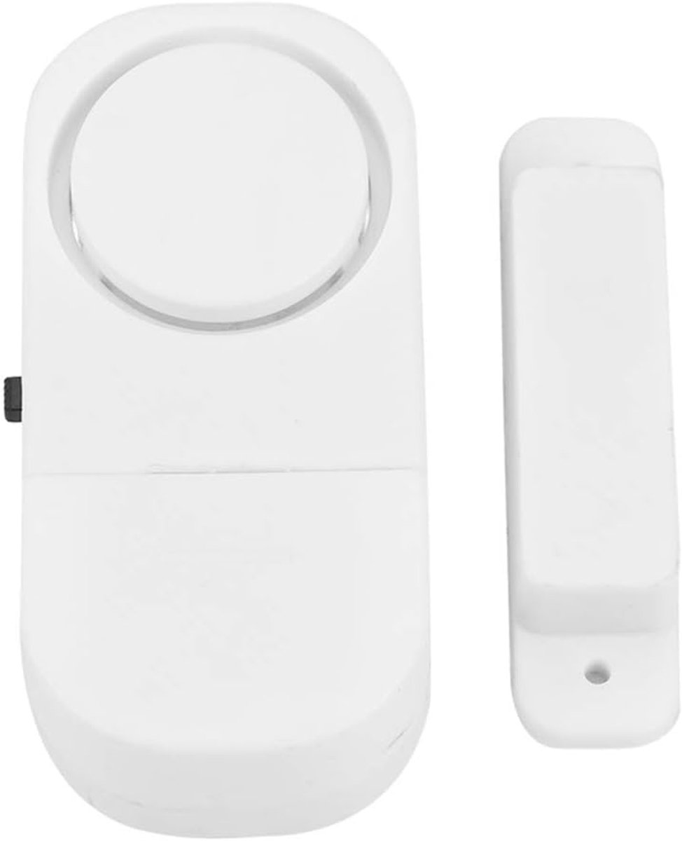 SnelShoppen - Draadloze Home Security Inbraak Alarm, Persoonlijke Beveiliging Raam en Deur Alarm Bel, Magnetische Alarm Sensor, 90dB Geluid, Eenvoudig