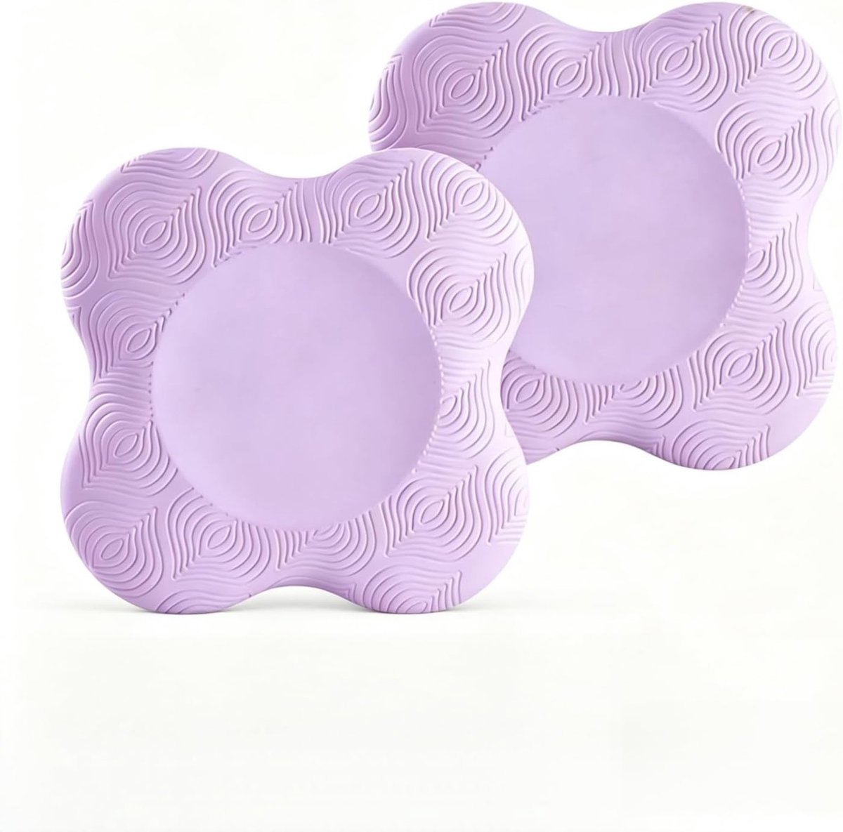 Set van 2 antislip yogakussens, kniebeschermers van slijtvast materiaal voor yoga, pilates en fitness, bescherming voor knieën, handen en ellebogen