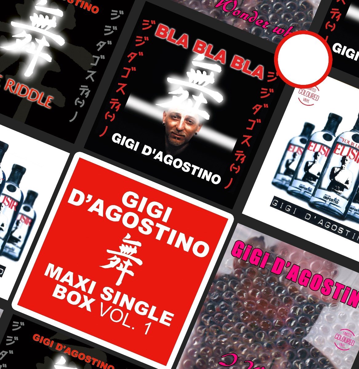 Gigi D'agostino - Gigi D'Agostino Maxi Single Box Vol. 1 (LP)