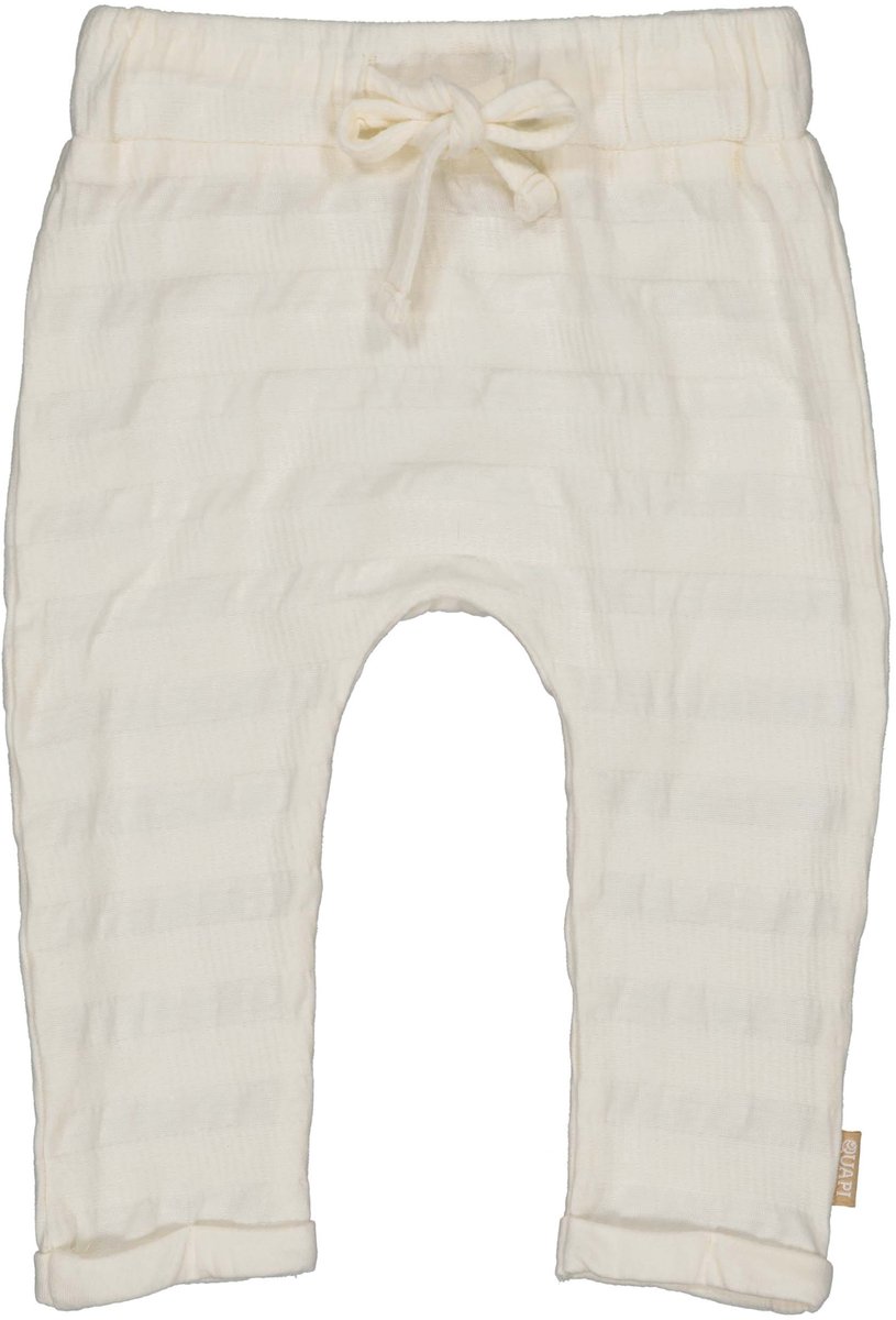 Quapi - Jongens broek - White cream - Maat 56
