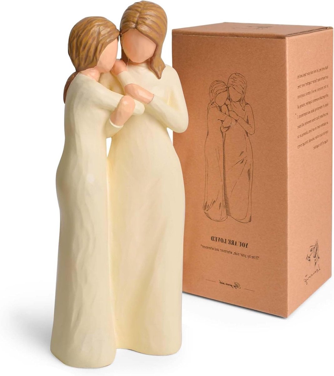 Unieke Geschenken voor Vrouwen, Beste Vriendinnen en Verjaardagscadeaus, Resin Beeldjes voor Zussen en Moeders