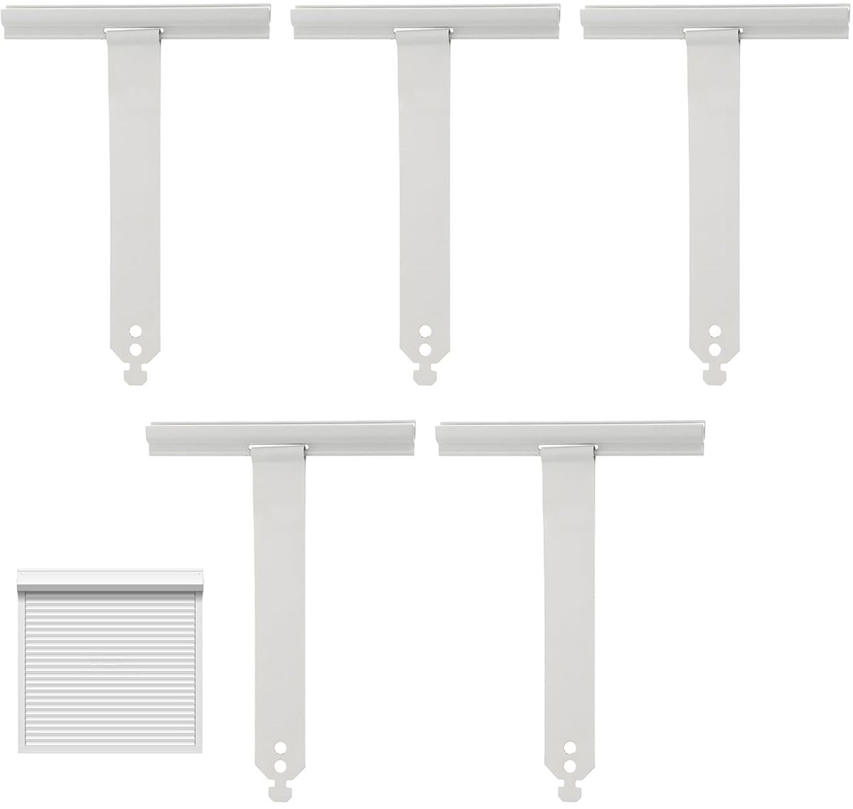 SnelShoppen - 5x Roller Shutter Suspension Springs - Hoogwaardige Schuifdeurveren voor Rolluiken - Duurzaam en Roestvrij - 100x150 mm