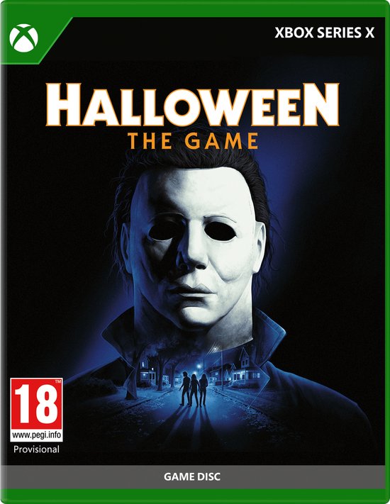 Boîte de 'Halloween: The Game' pour Xbox Series X avec Michael Myers.