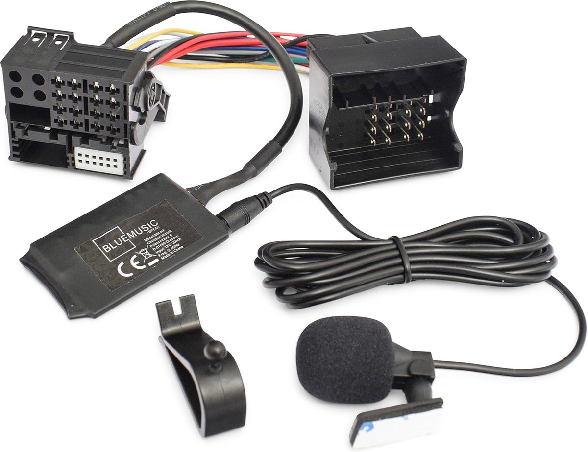 SnelShoppen - Bluetooth Muziek Handsfree Adapter voor Audi A4 B8 A5 8T/8F Q3 Q5 - AUX Geschikt voor CHORUS CONCERT SYMPHONY Radio