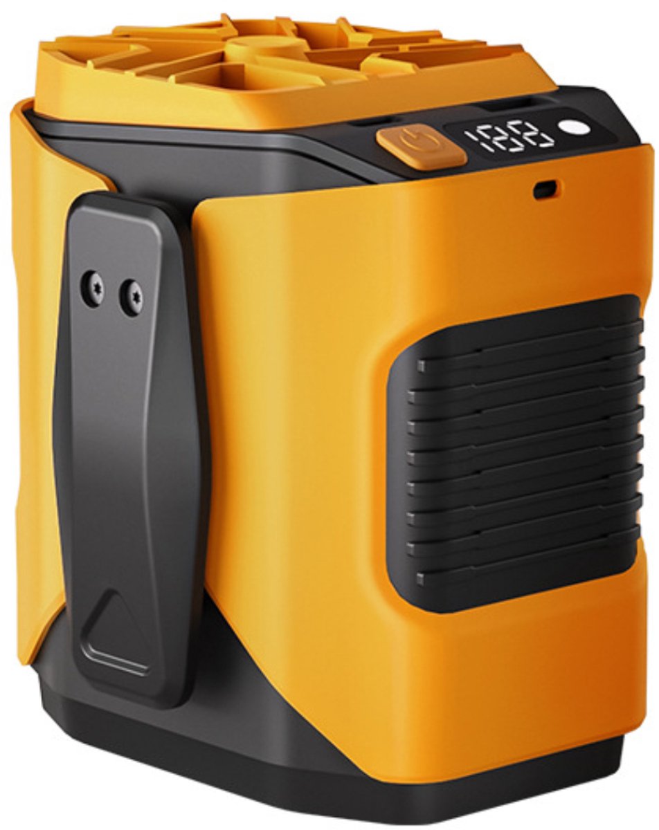 Mini-ventilator met USB-C-snelladen en handsfree clipontwerp – ideaal voor kantoor, buiten en op reis