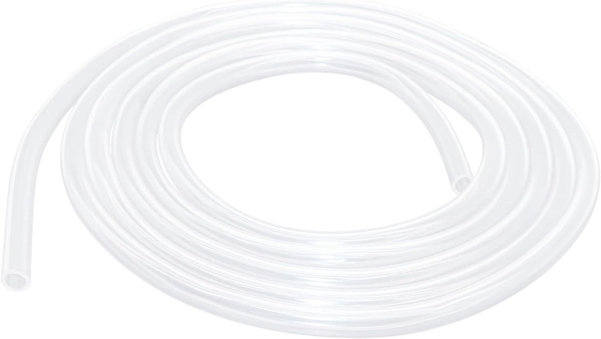 SnelShoppen - PVC Slang 12mm ID x 15mm OD 3m Duidelijke Vinyl Hose, Lichtgewicht en Flexibele Plastic Tube voor Water en Lucht, Tuin, Keuken, Hobby