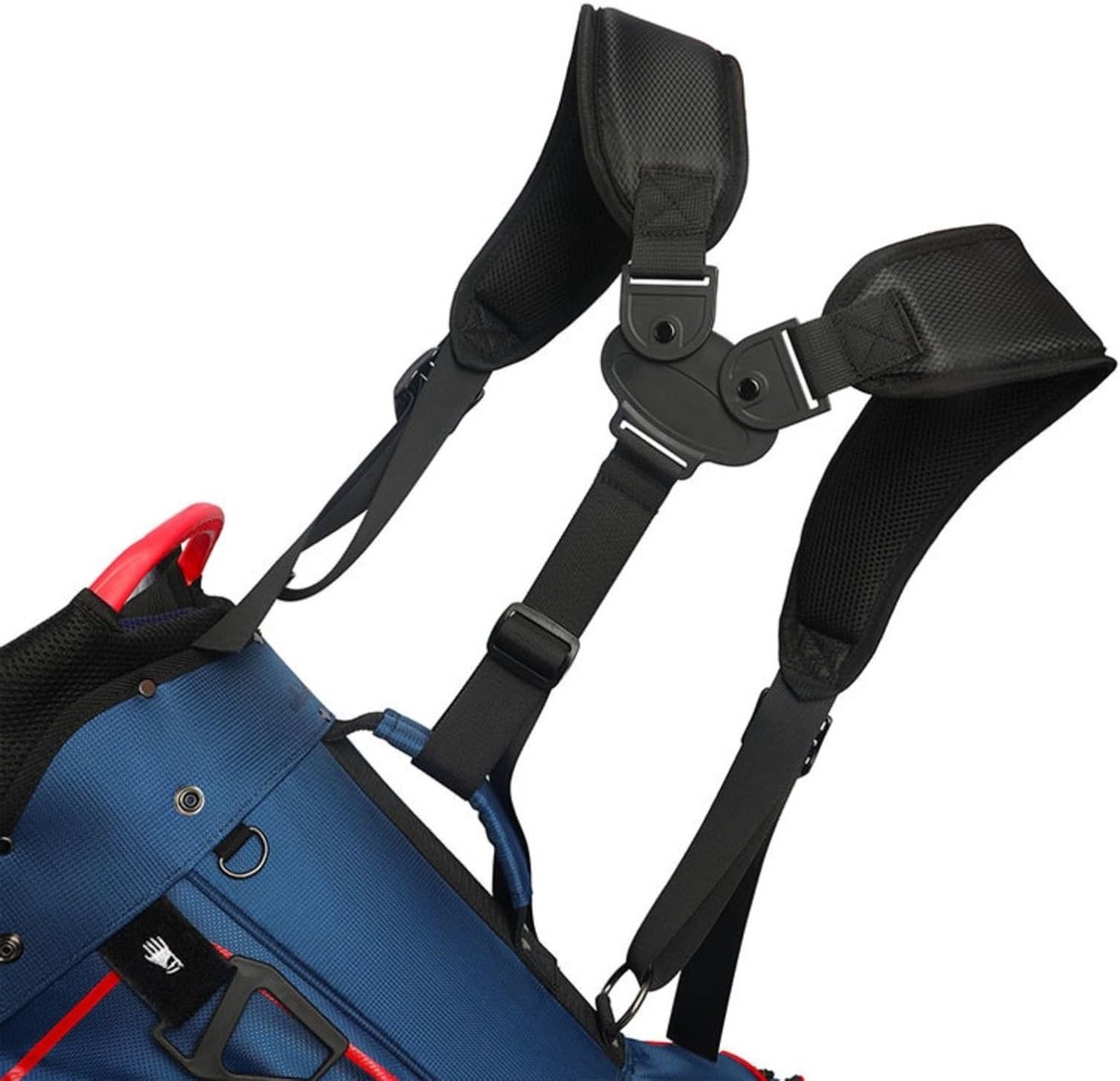 Verstelbare Dubbele Schouderbanden voor Golfbags, Comfortabele en Duurzame Vervangingsbanden met Zachte Vulling voor Gemakkelijk Draagcomfort
