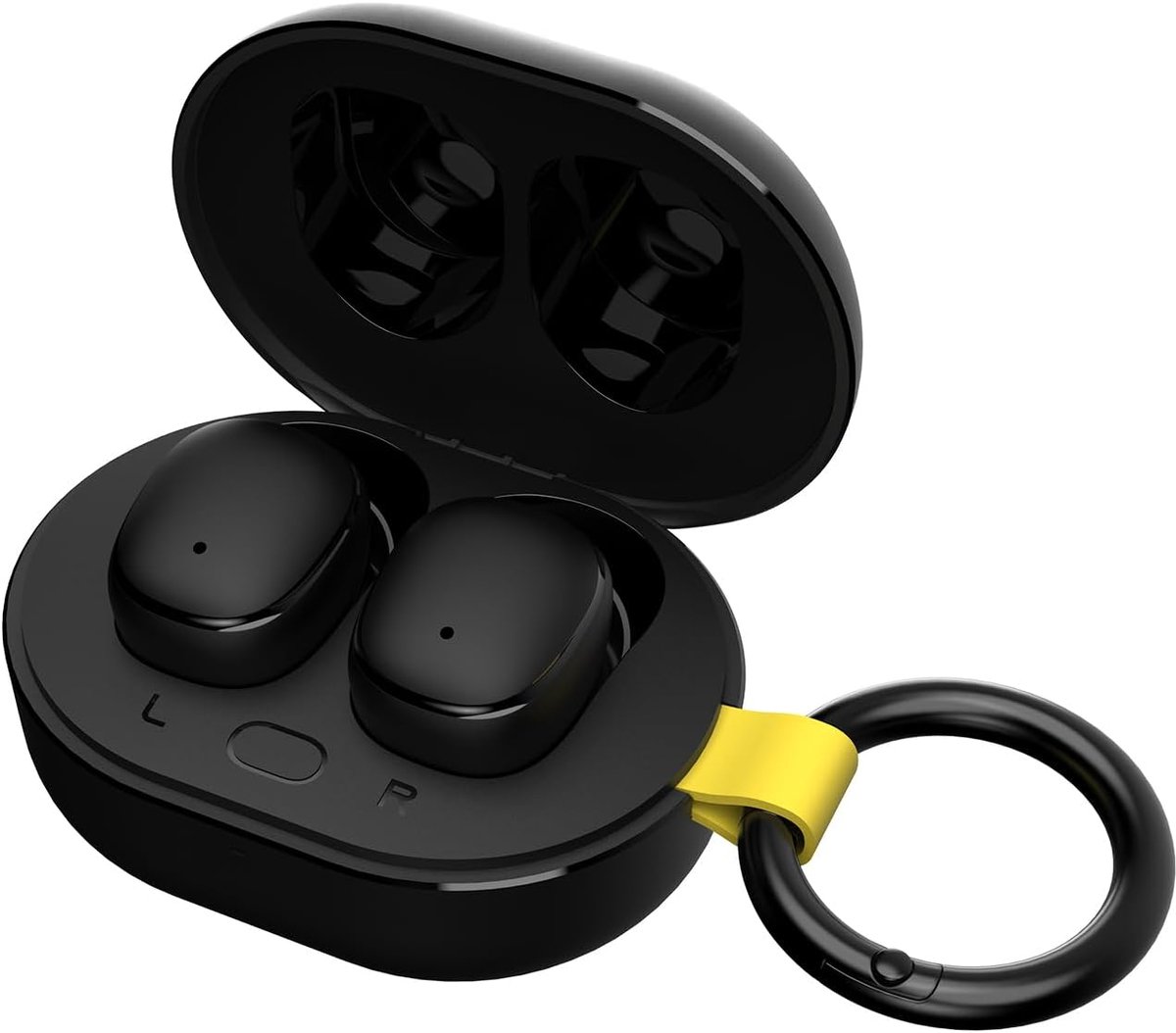 SnelShoppen - Draadloze In-Ear Koptelefoon met Microfoon, Bluetooth 5.4, 14 Uur Speeltijd, Touch Control, USB-C Opladen, Siri en Google Assistent, Erg