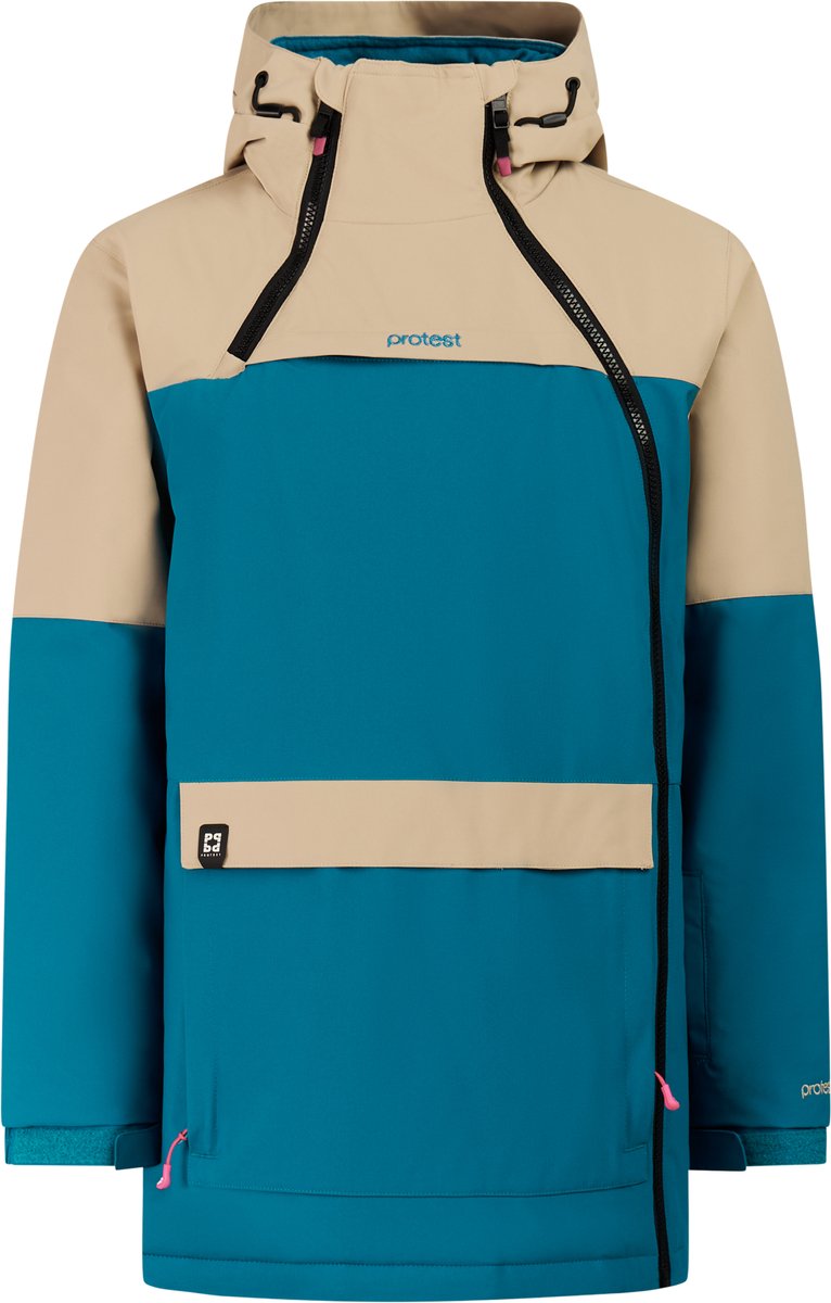 Protest PRTCelesta Skijas Meisjes Waterkolom 10K Skipasvak Winterjas Blauw