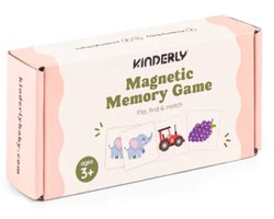 Kinderly Magnetische Memory Game – Geheugenspel – Magnetisch Speelgoed – 3+ Jaar