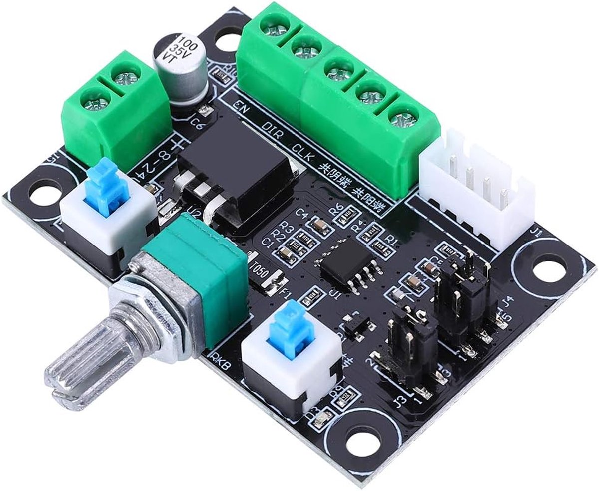 SnelShoppen - Stepper Motor Drive Controller MKS OSC - Pulsgenerator Module met PWM Snelheidsregeling - Hoog Medium Laag Frequentie Signaal voor Preci