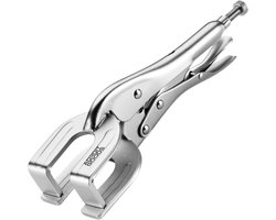 AdroitGoods Verstelbare Lastang - Heavy Duty Grip Tang Plaatklem - Vergrendeltang Staal Klemgereedschap Anti-Slip Professioneel Metaalbewerking Tool