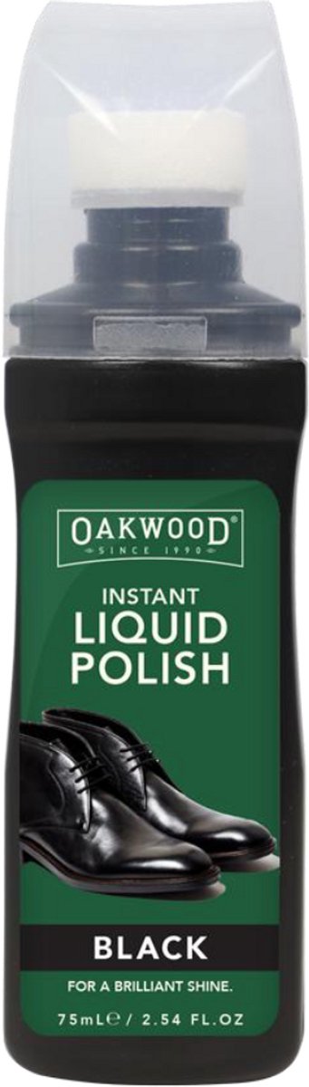 Oakwood Instant Liquid Polish - Zwart