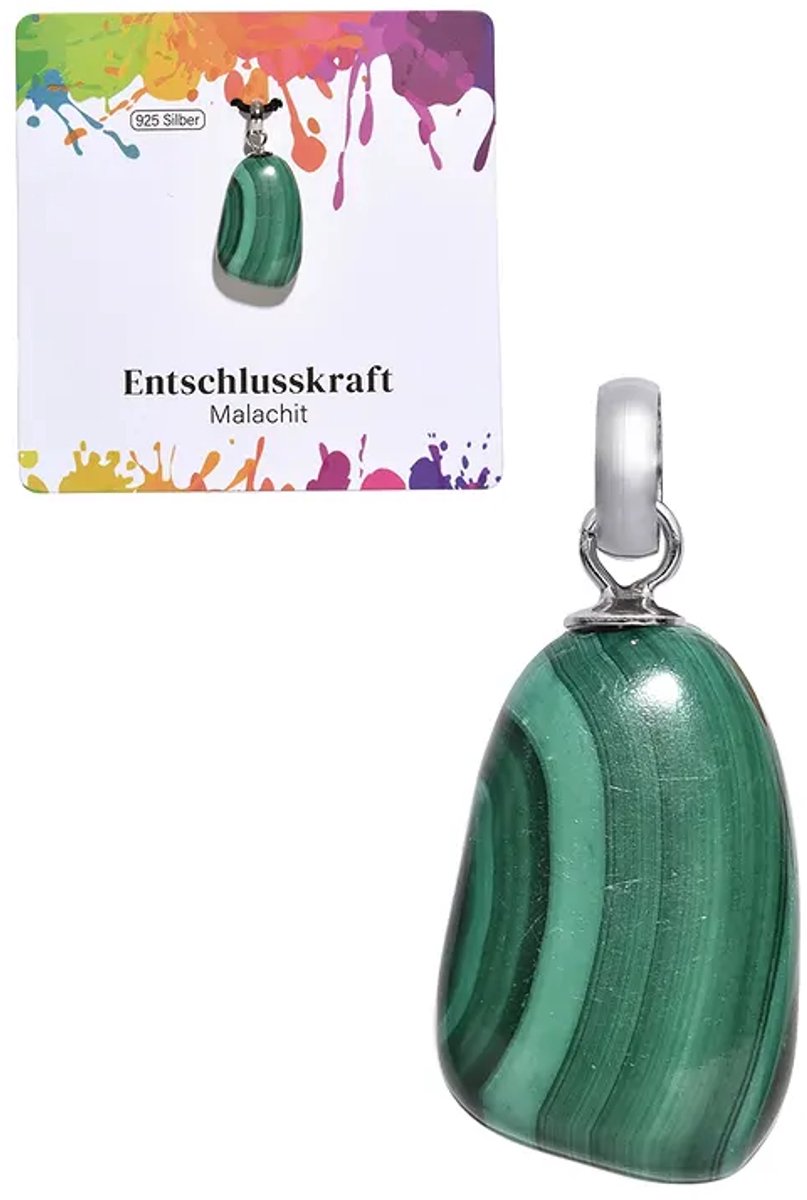 Hanger Malachiet klein