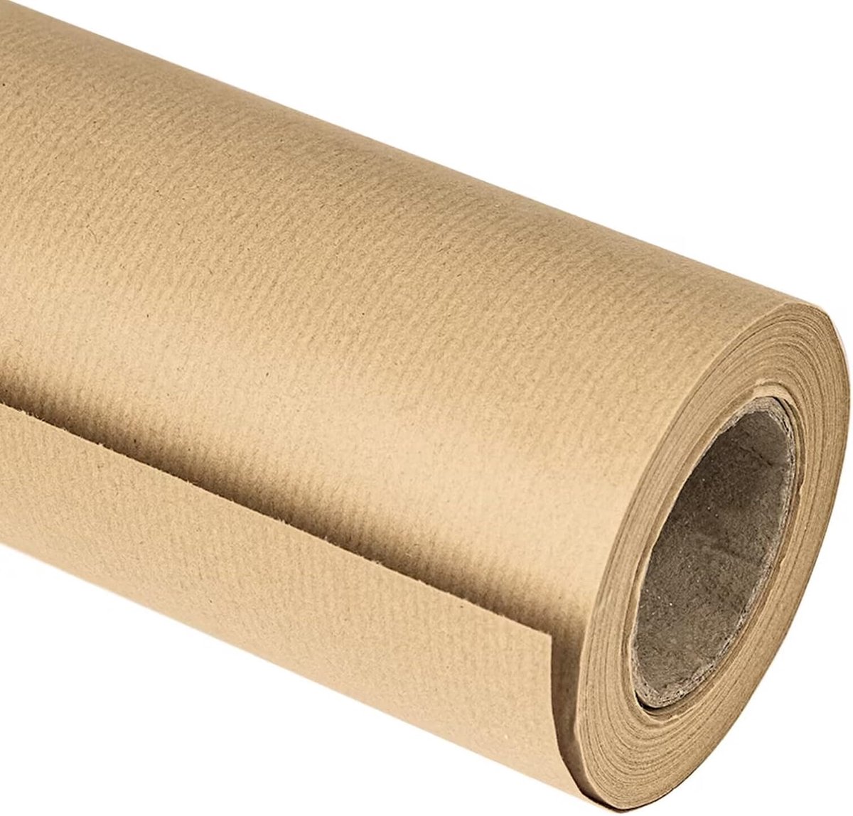 SnelShoppen - Brown Kraft Paper Roll - 44.5cm x 30m - Recyclebaar Kraftpapier voor Verpakking, Kunst, Verzending, Knutselen en Meer