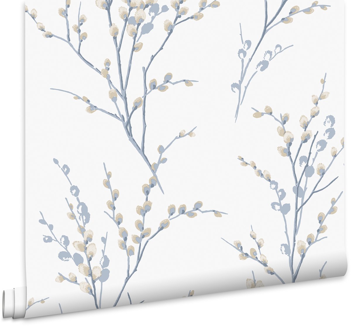 Laura Ashley Vliesbehang - Pussy Willow Seaspray