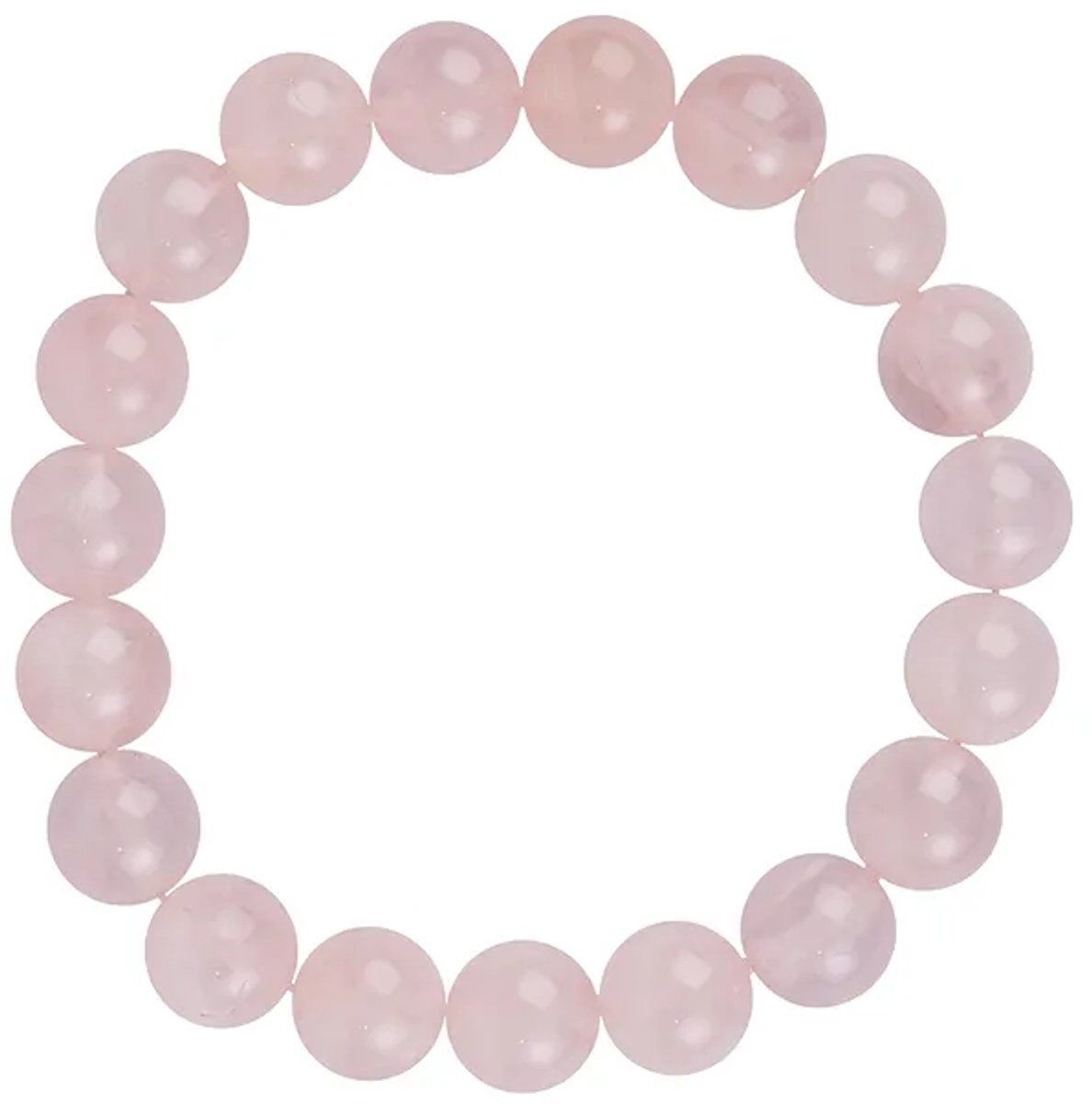 Armband Rozenkwarts 10 mm