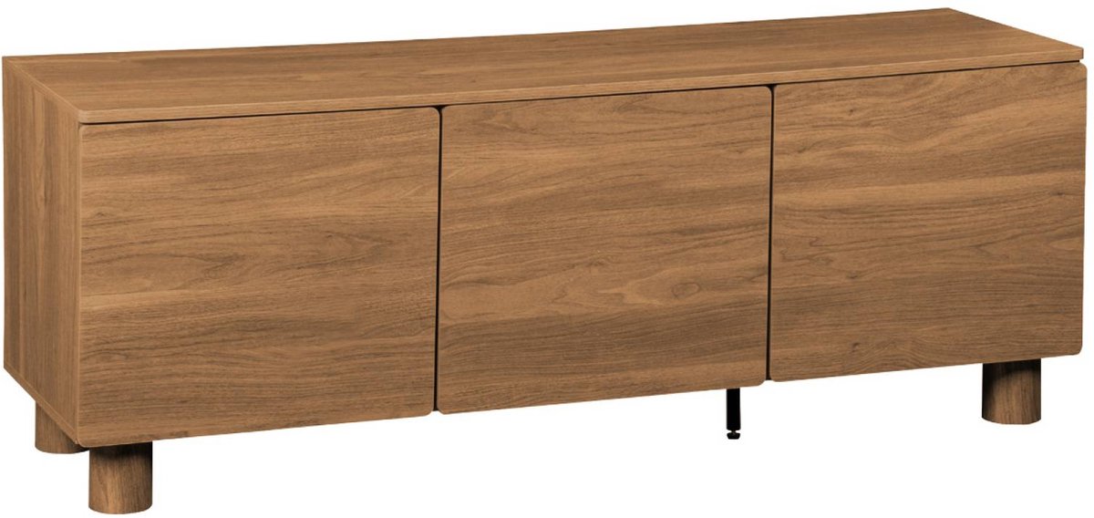 sweeek - Tv-meubel houtdecor 3 deuren 140cm - ayana
