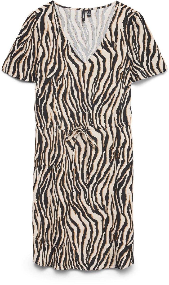 VERO MODA - VMEASY JOY SS SHORT DRESS WVN GA - Dames - Mini jurken