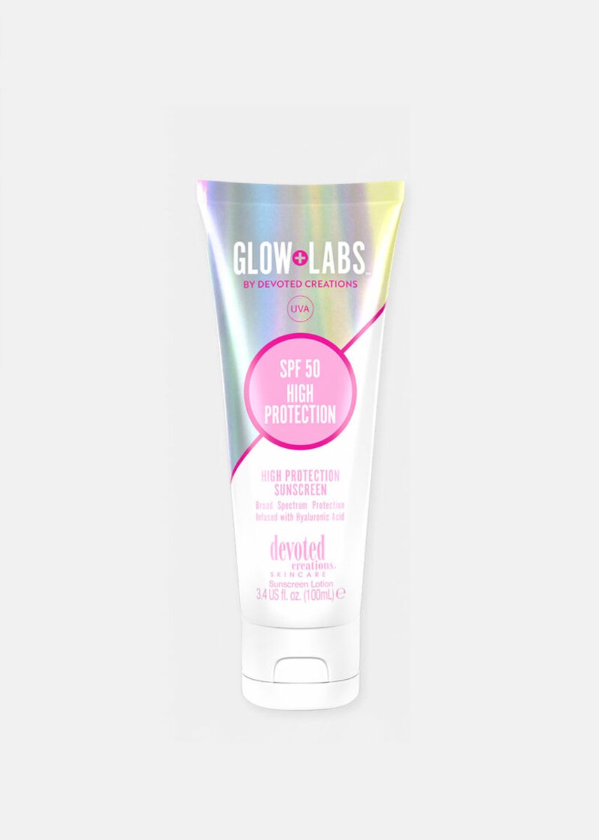 Glow Labs by Devoted Creations - SPF 50 high protection - 100ml