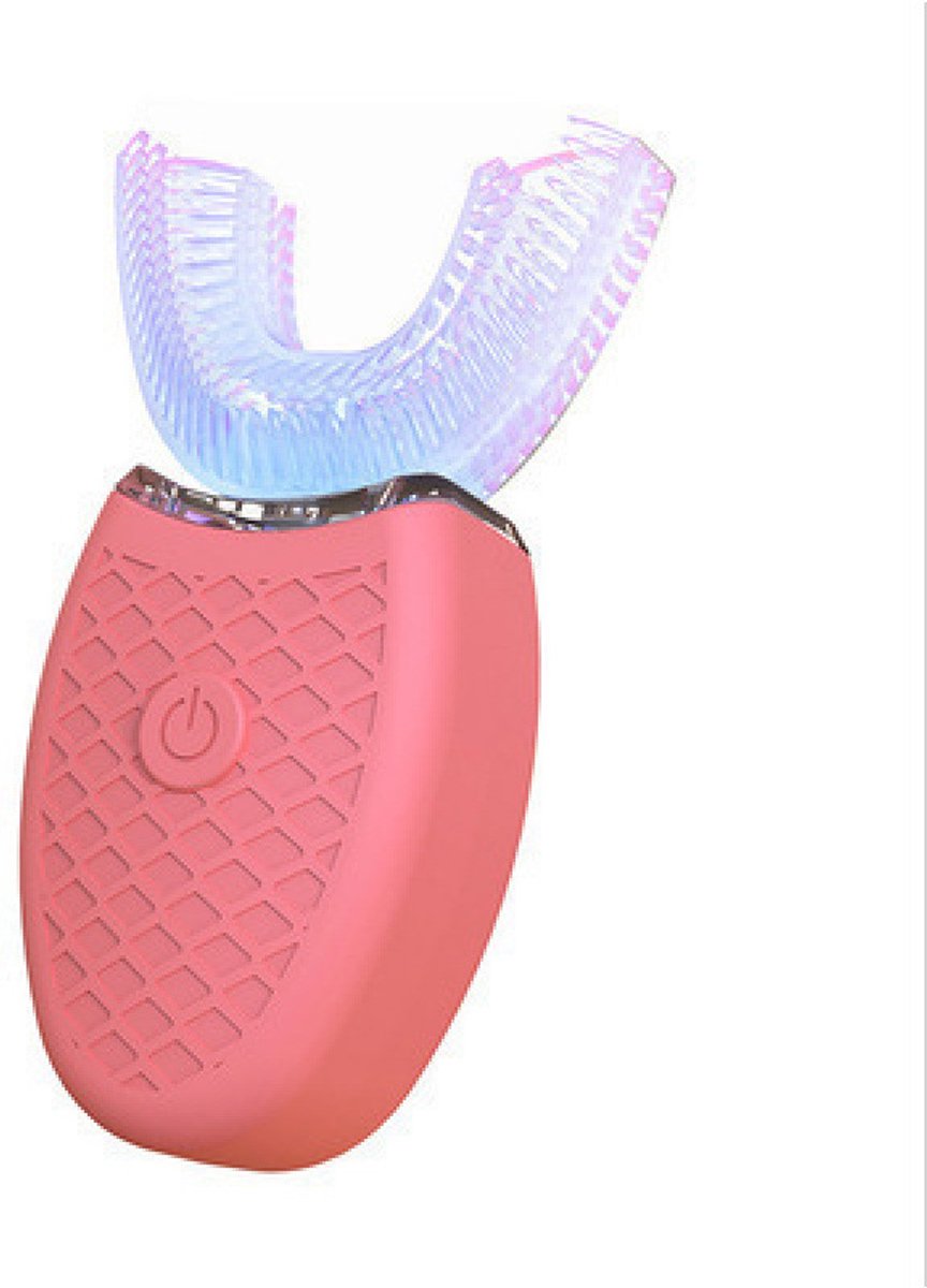 2 in 1 Elektrische Tandenborstel - Tanden Bleker - 360 Graden Tandenborstel - Intelligent Whitening Kit Toothbrush - Toothbrush - Whitening Kit - Tanden Bleken - Tandenborstel - Elektrisch - 360° Tandenborstel - roze