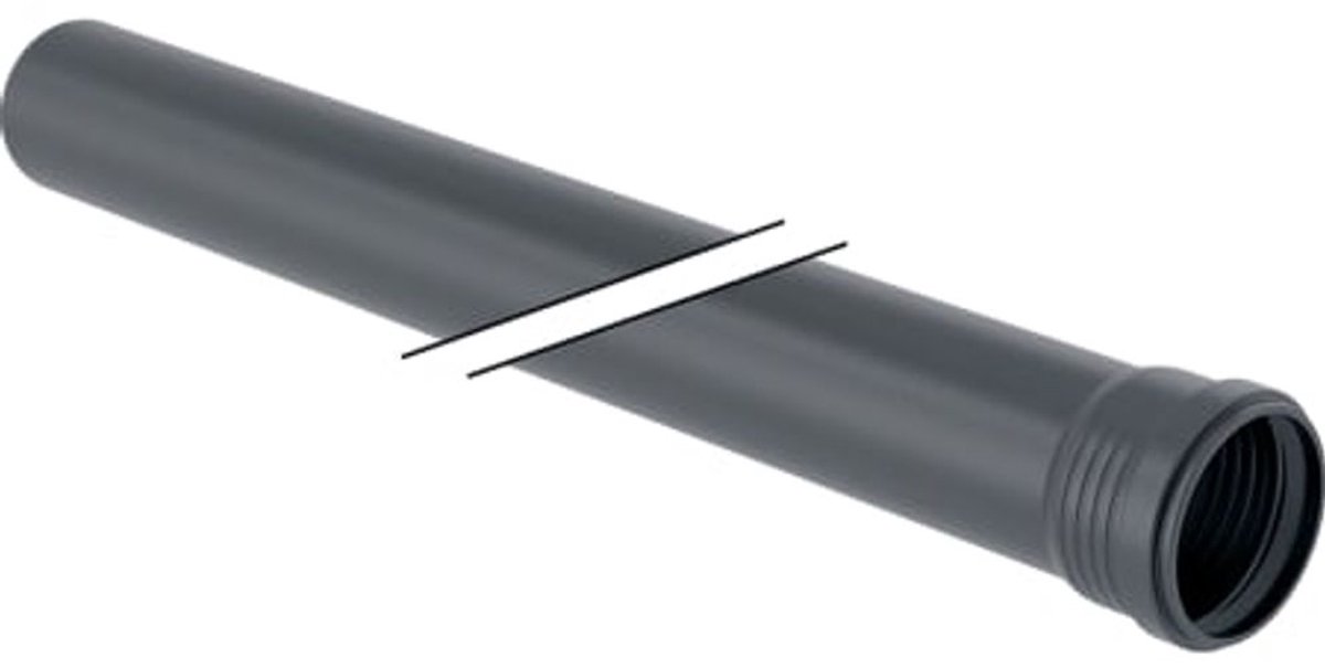 Geberit Silent-Pro buis met steekmof, 393.201.14.1