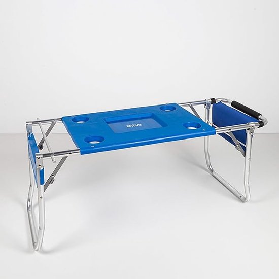 Opvouwbare Strandwagen 2-in-1 - Bolderkar met Tafel - Multifunctionele Transportwagen - 50,5 x 45,5 x 104,5 cm - Draagvermogen tot 30 kg — afbeelding 2