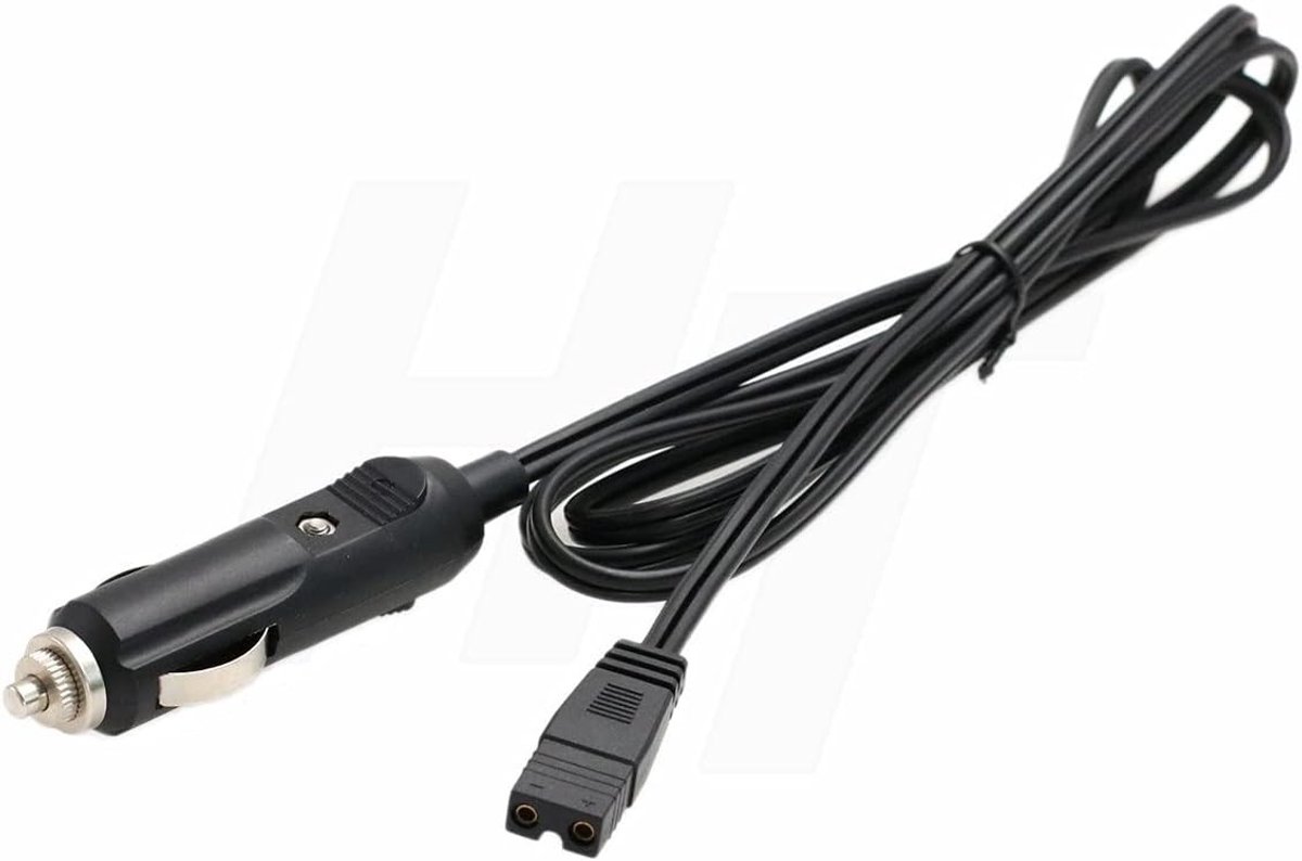 Netsnoer 12 V 10 A DC - 1,5 m - Voor Koel- en Vriesapparaten - Inclusief Beveiligingszekering - Voor Auto's en Campers