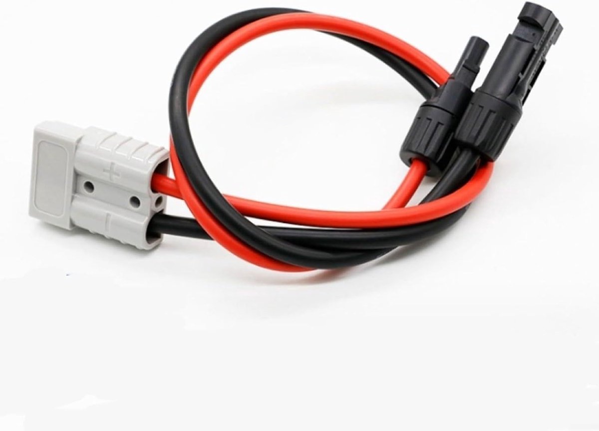 Zonnepaneel Adapter - PV Connector - Energie Koppelen - Waterdichte Verbinding - 50A 600V - Zwart