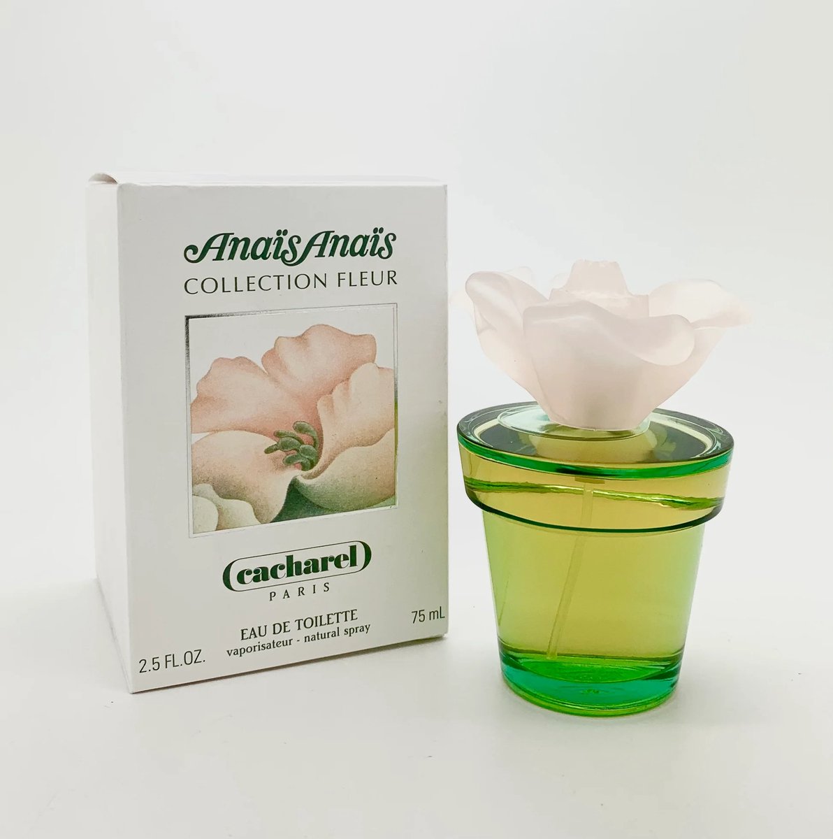 Cacharel Anaïs Anaïs - Eau de Toilette spray - 75 ml Vintage - echte Anais Anais - Limited Edition - Collection Fleur