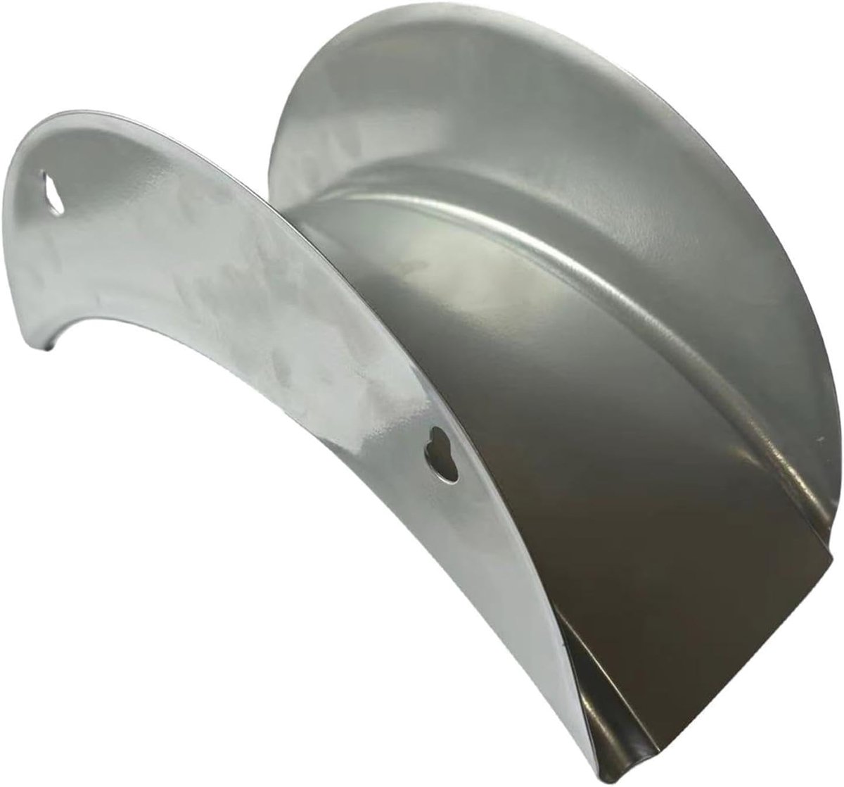 Slanghouder Buiten - Tuinslang Opslag - Tuin Organiseren - Roestvrij Metaal - 13x18x13 cm - Zilver