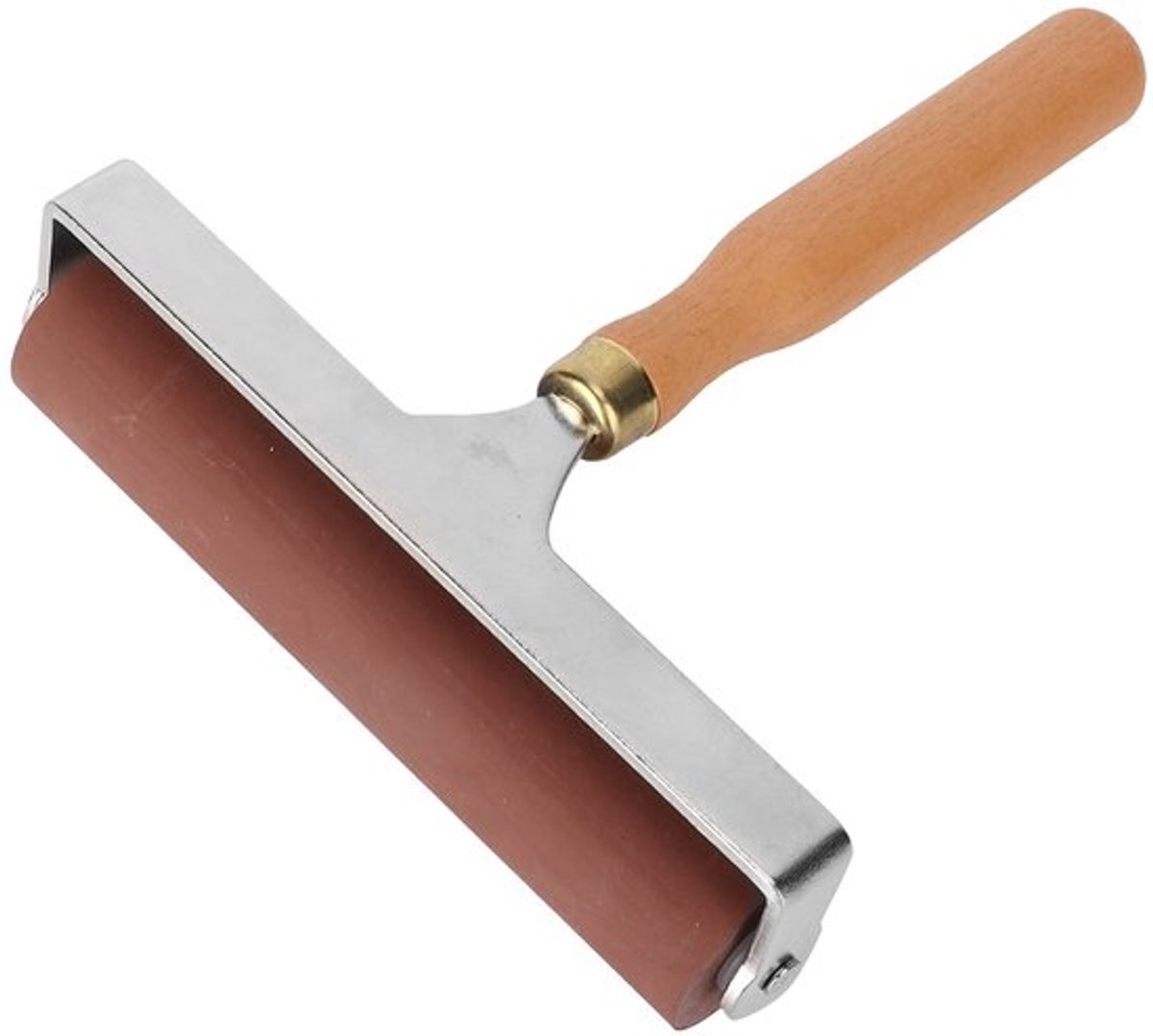 Zeynomax - Brayer - Zachte Rubber Roller - Voor Efficiënt Afdrukken - 15cm