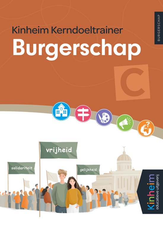 Burgerschap C - Kerndoeltrainer - Burgerschap - Basisonderwi ... - cover