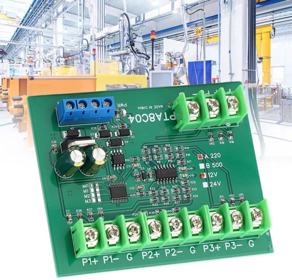 4 Kanaals Temperatuur Sensor - Eenvoudige werking - Compact formaat - Weerstand