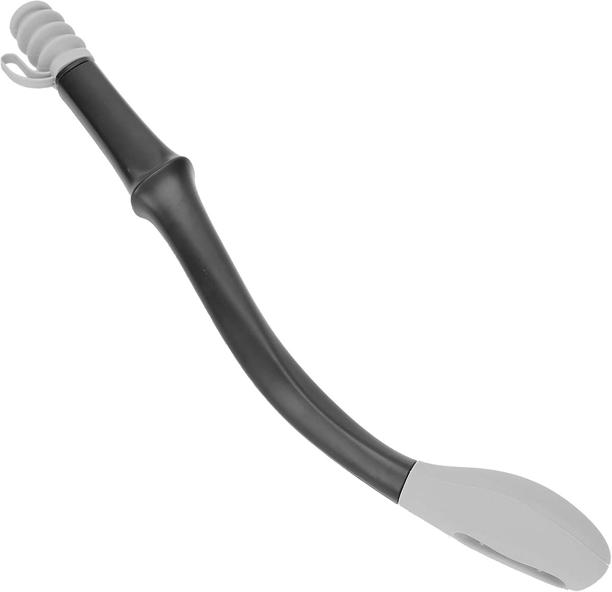 Hulp voor toiletpapier - Reinigingshulp - Hygiënisch reinigen - Automatische papierafvoer - 40 cm lengte - Grijs
