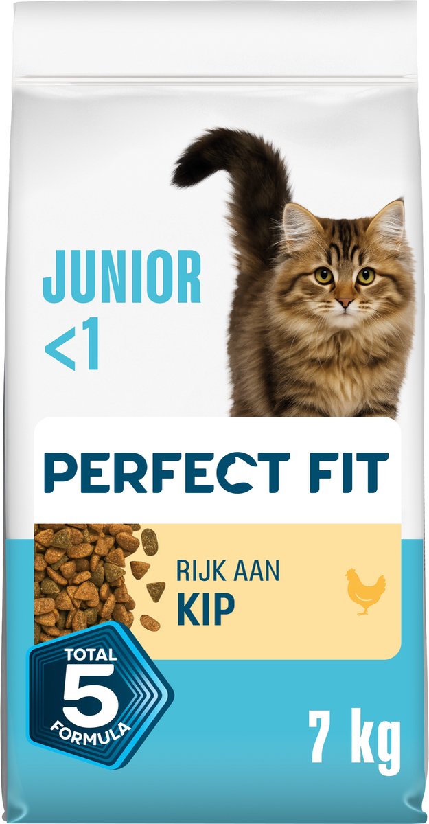 Perfect Fit Junior met kip kattenvoer 2 x 7 kg